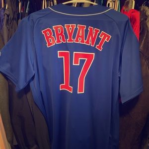 Kris Bryant Adult Medium Cubs Jersey